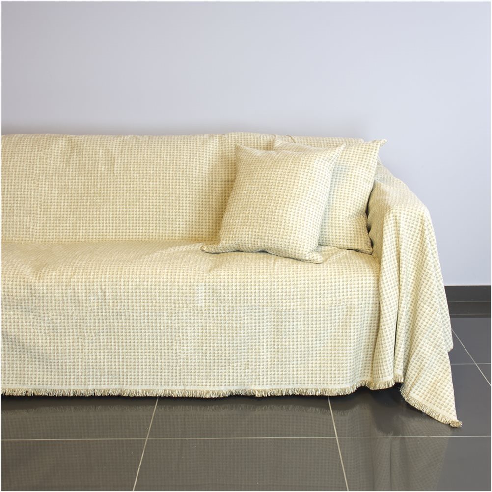 Ριχτάρι Διθέσιου Καναπέ 180x250 Ιβουάρ 18C01 Fennel