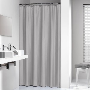 Κουρτίνα Μπάνιου (180x200) Πλαστική Granada Light Grey Sealskin