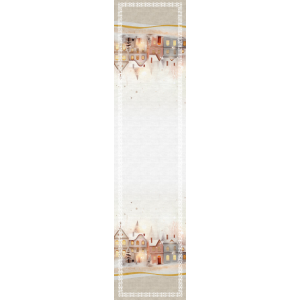 Χριστουγεννιάτικη Τραβέρσα 40x160 2043 με Laser Cut Saint Clair