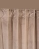 Βελούδινη Κουρτίνα Με Τρέσα 140x260 Velvet 07 Γκρεζ Teoran