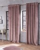 Βελούδινη Κουρτίνα Με Τρέσα 140x260 Velvet 12 Ροζέ Teoran