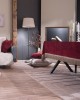 Βελούδινο Τραπεζομάντηλο 140x220cm Velvet 10 Μπορντώ Teoran