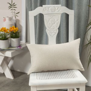 Διακοσμητική Μαξιλαροθήκη 30x50 Aragona 11 Ivory Teoran