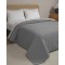Υπέρδιπλο Chenille Κουβερλί 220x240 Mistral Grey Adam Home
