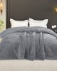 Κουβερτοπάπλωμα Adeline Υπέρδιπλο 220 x 240 cm Borea Γκρι