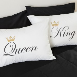 Μαξιλαροθήκες Ζεύγος 50x70 Queen & King Borea