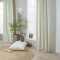 Lurex Κουρτίνα Με Τρέσα 140x260 Guensa 16 Mint Teoran