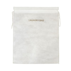 Υφασμάτινη Laundry Bag 50τμχ 52x42 Non Woven Λευκό City Home