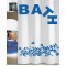 Κουρτίνα Μπάνιου Με Κρίκους 180x180 Bath San Lorentzo
