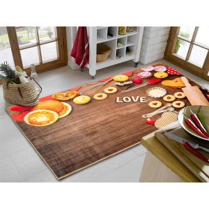 Αντιολισθητικό Χαλάκι Κουζίνας 80x200 Cookies 268 Dimcol