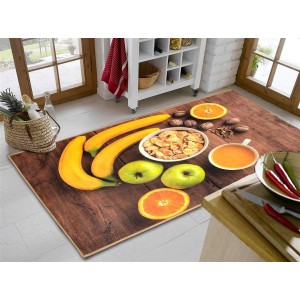Αντιολισθητικό Χαλάκι Κουζίνας 65x150 Fruits 270 Dimcol