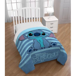 Πάπλωμα Disney Home Lilo & Stitch 43 160X240 Sky Blue 100% Microfiber