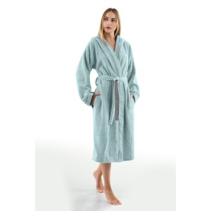 Unisex Βαμβακερό Μπουρνούζι Με Κουκούλα Casual Sky Guy Laroche