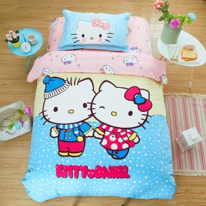 Σετ Κουβερλί Μονό Βαμβακερό 160x240 Kitty & Daniel 4758 Mc Decor