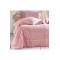 Σετ Υπέρδιπλο Κουβερτοπάπλωμα 3τμχ 220x240 Waves Pink McDecor
