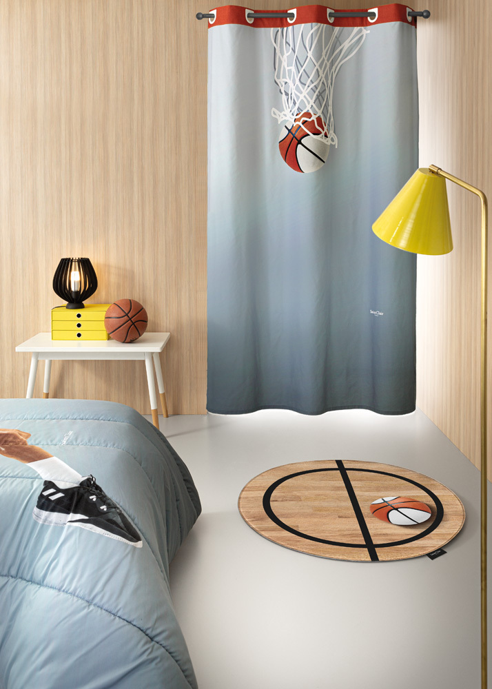 Παιδική Κουρτίνα 160x240 Soft Touch Heroes Hoop Saint Clair
