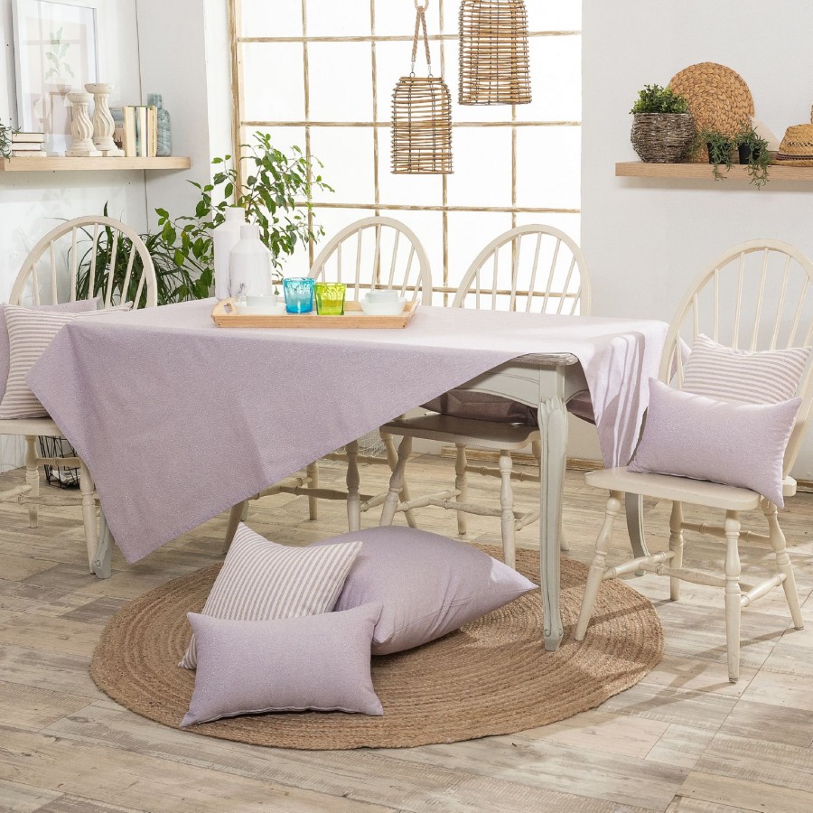Τραπεζομάντηλο 140x180 Aragona 07 Lilac Teoran