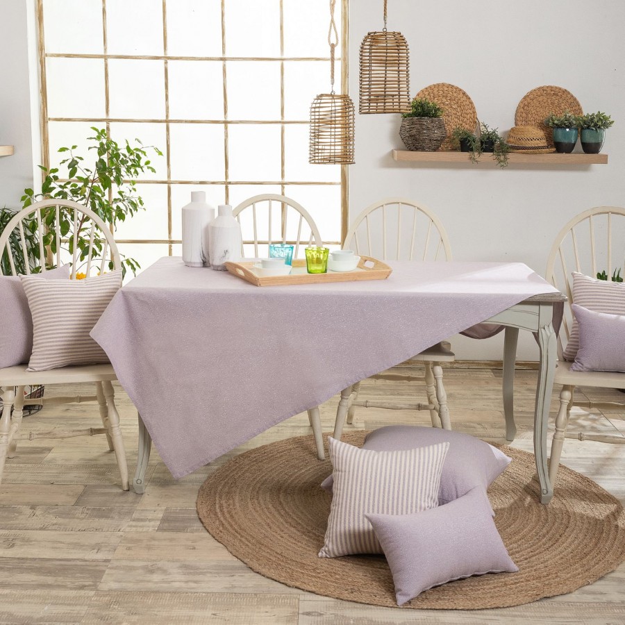 Τραπεζομάντηλο 140x180 Aragona 07 Lilac Teoran