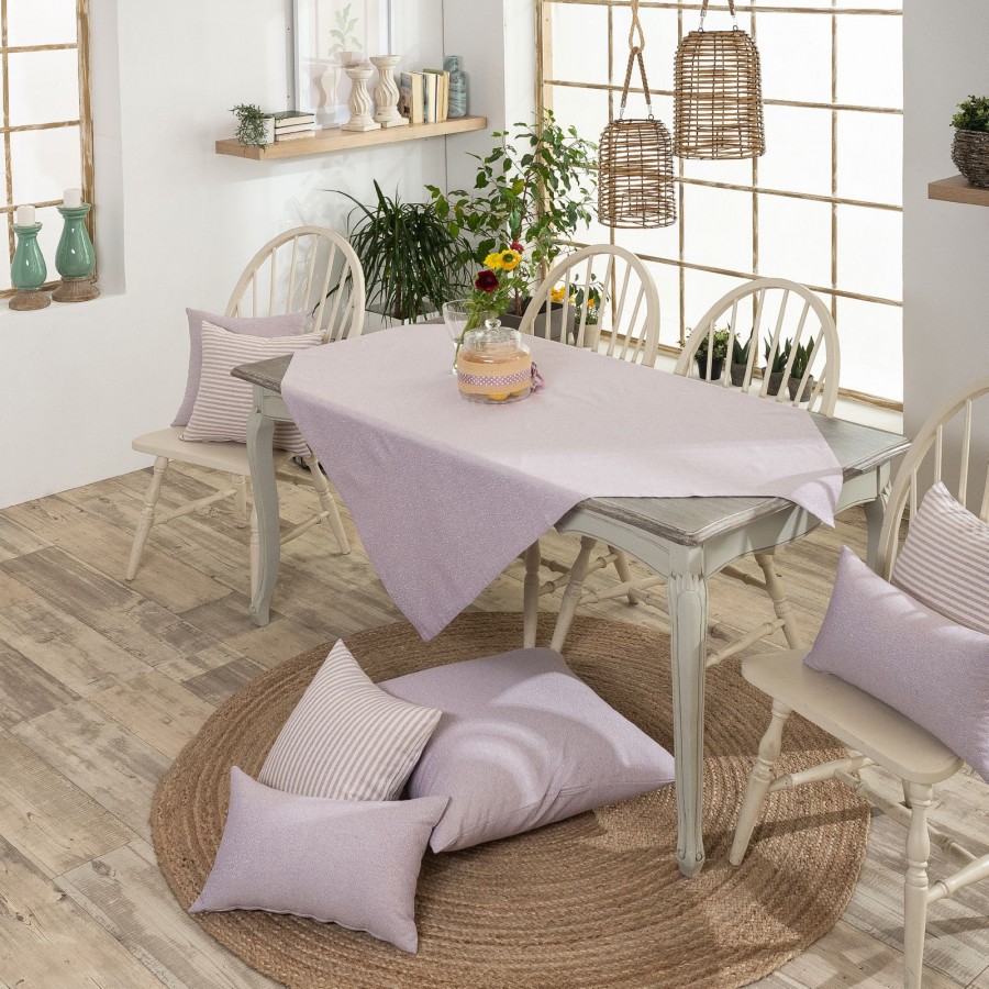 Τραπεζομάντηλο 140x180 Aragona 07 Lilac Teoran