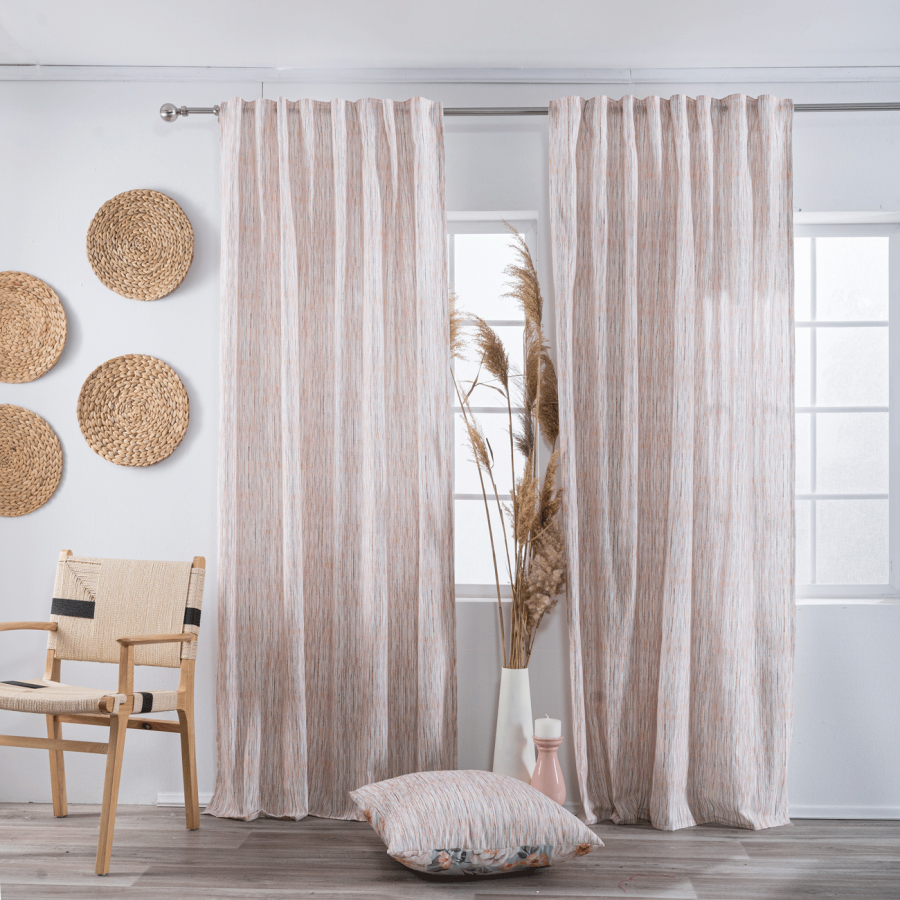 Κουρτίνα Με Τρέσα 140x275 Elda Teoran