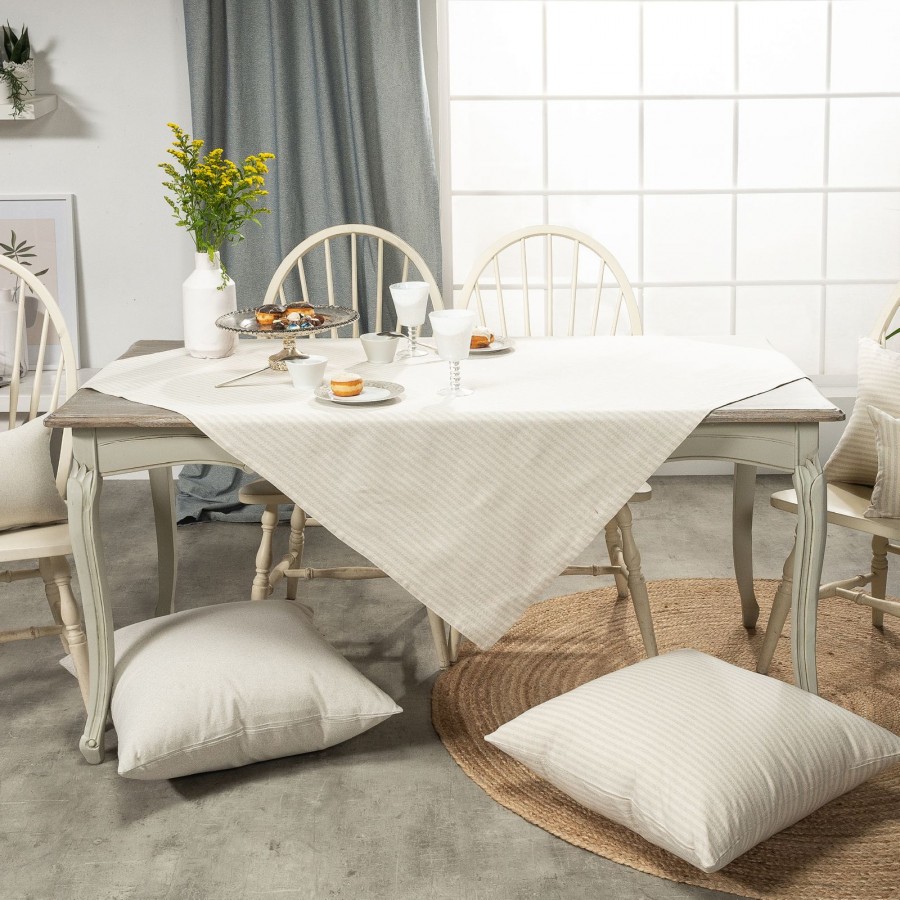 Τραπεζομάντηλο 140x180 Guensa 11 Ivory Teoran