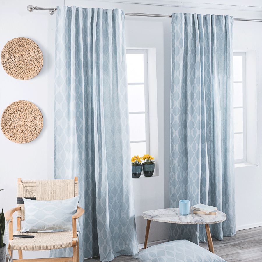 Κουρτίνα Με Τρέσα 140x275 Vivero 05 Teoran