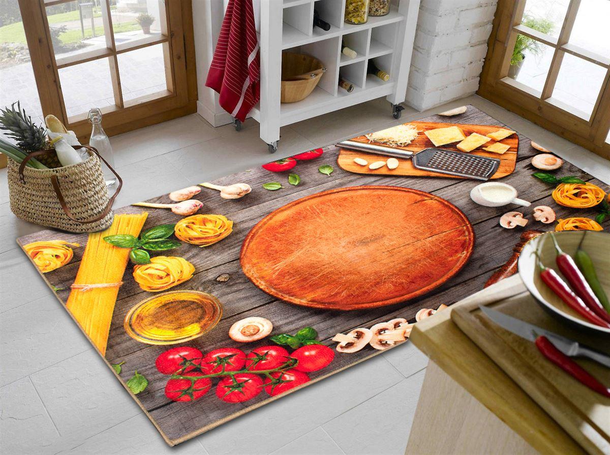Αντιολισθητικό Χαλάκι Κουζίνας 65x150 Spaghetti 269 Dimcol